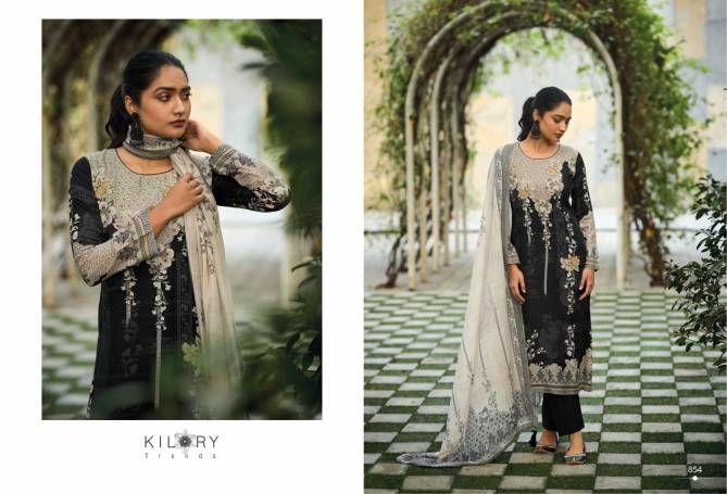 Blackberry By Kilory Muslin Printed Designer Salwar Suits Wholesale In Delhi